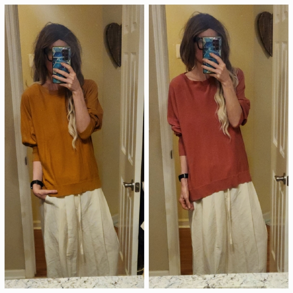 BUNDLE of Ann Taylor Loft Fine Knit Batwing Dolman Sleeve Sweaters/Tunics